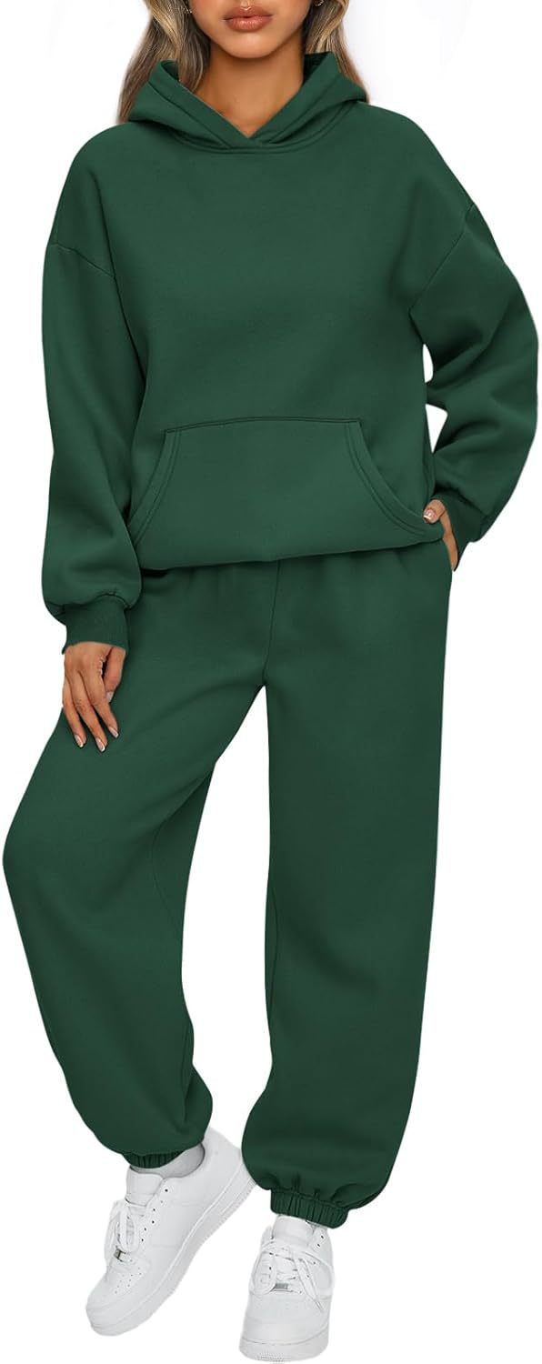 Elegant Women's Two-piece Hoodie Sportswear Trousers Fashion Casual Suit
