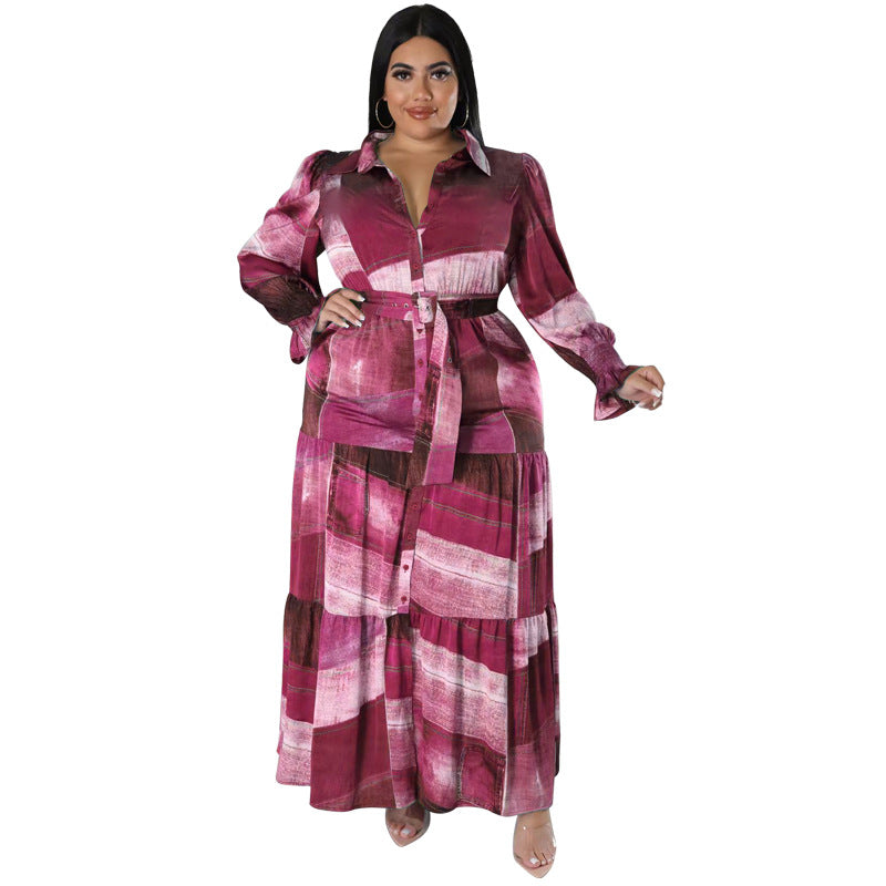 Women's Fashion Summer Shirt Collar Dress Dresses