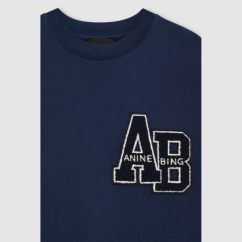 Women's American Niche Classic Letter Special Embroidered Fleece Sweaters