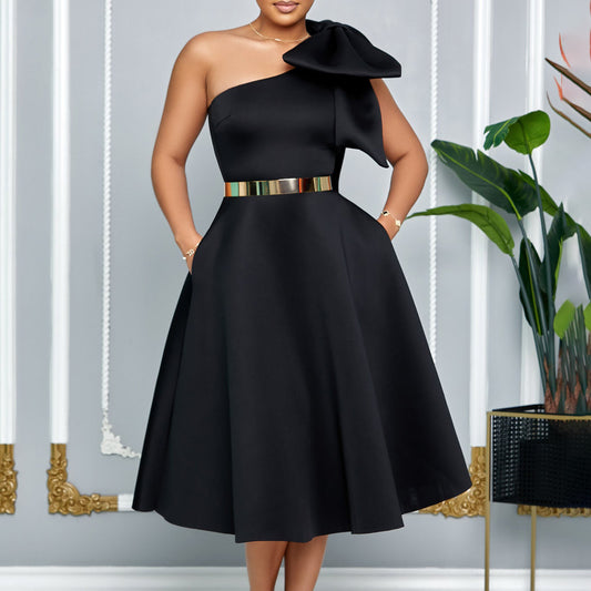 Women's Fashion Wear Solid Color Sexy Dress Dresses