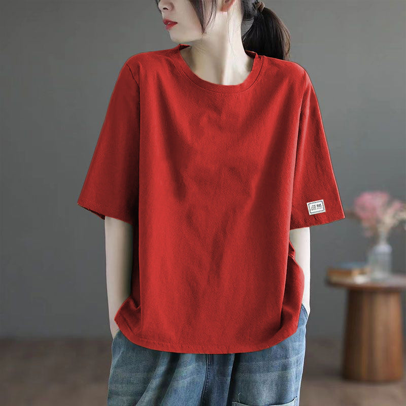 Women's High-grade Labeling Cuff Sleeve Western Style Plus Size