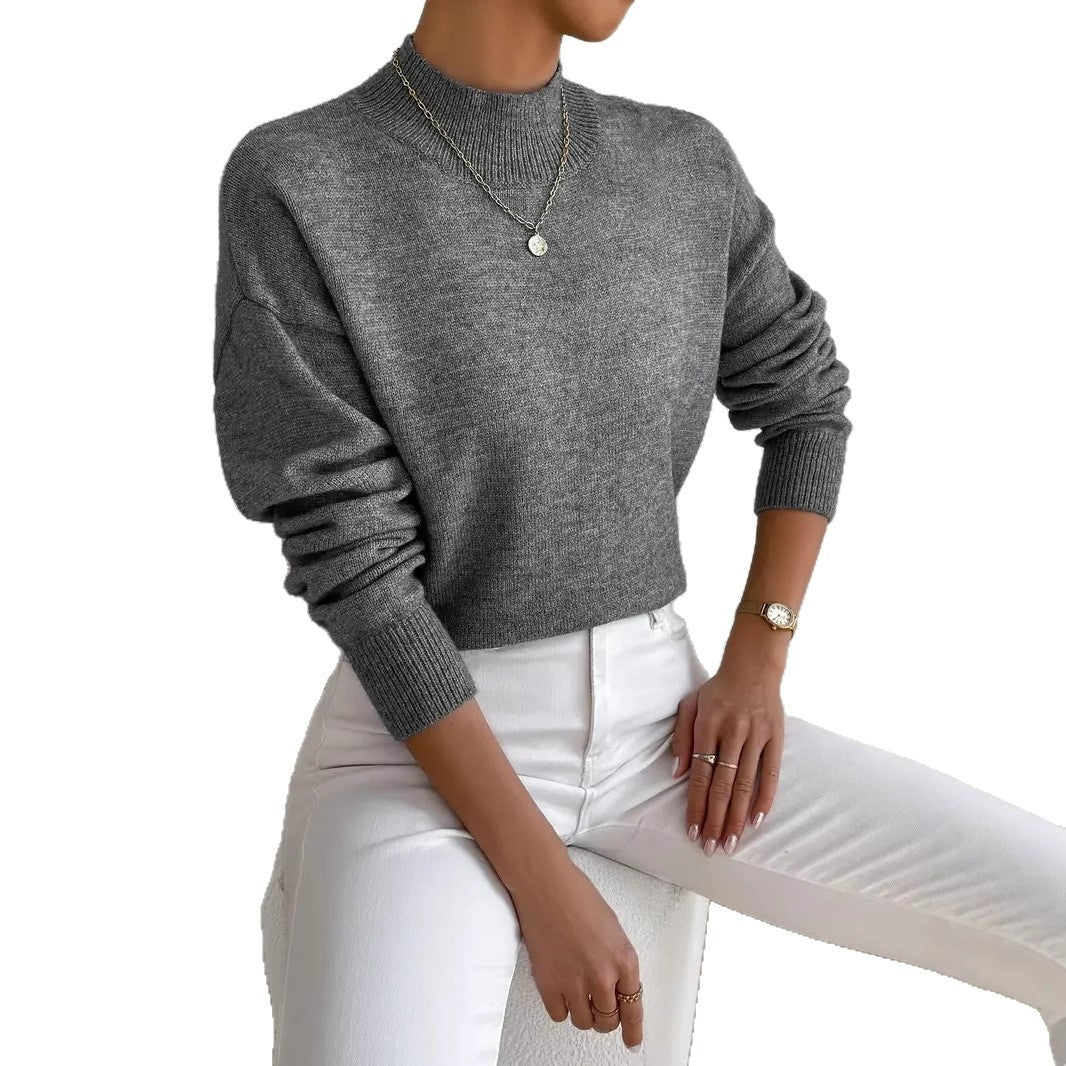Women's Casual Comfortable Elegant Pullover Knitted Temperament Sweaters