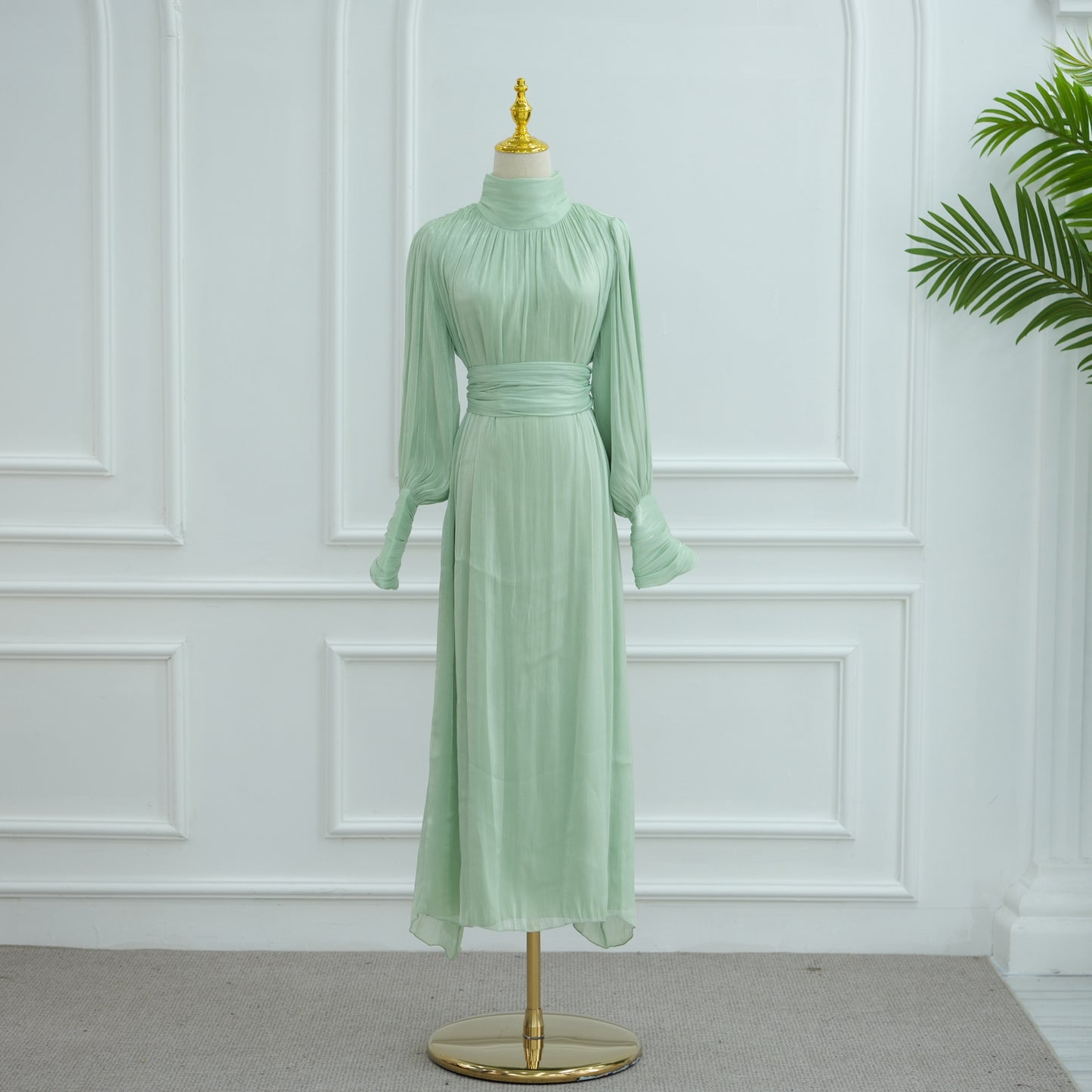 Slouchy Popular Pretty Drawstring Sleeves Dress Dresses