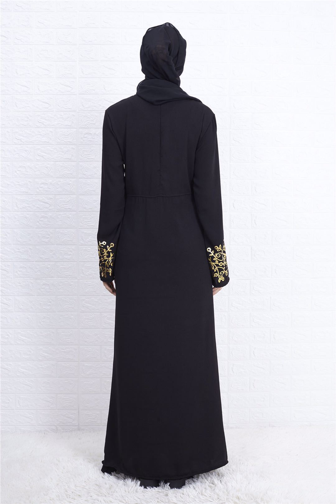 Contrast Color Slim Fit Temperament Bronzing Dresses