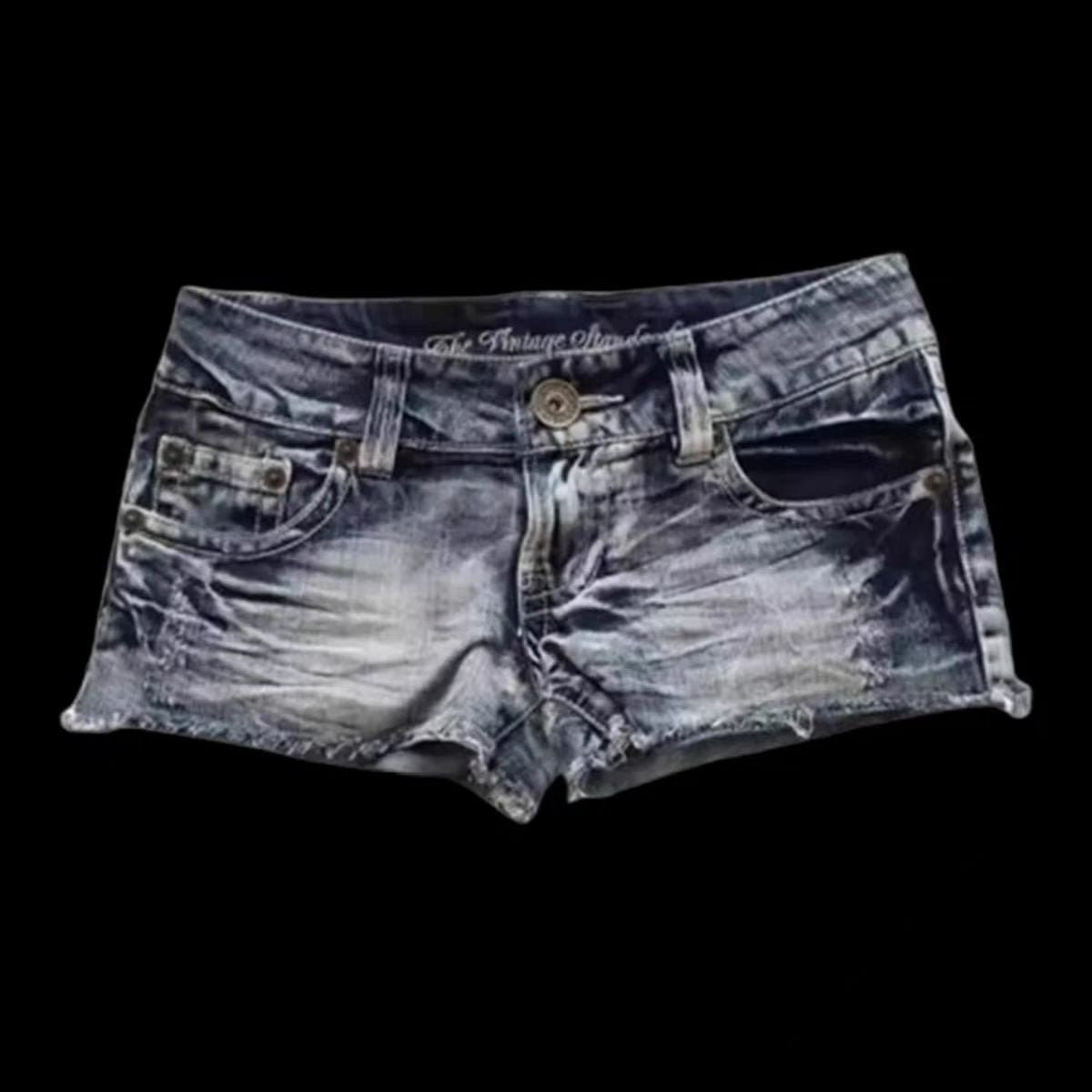 Street Hipster Flag Print Contrast Color Jeans