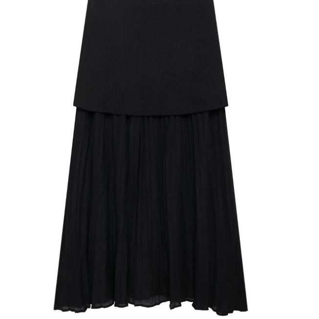 Women's Fashionable Asymmetric Fastener Decoration Knitted Sweaters