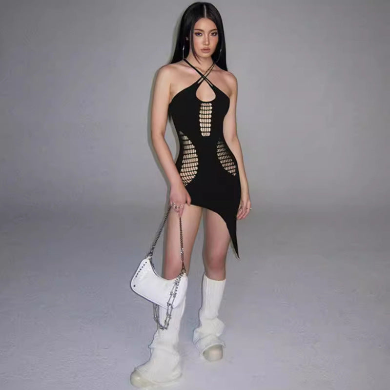 Women's Summer Sexy Cutout Slim Fit Sling Dress