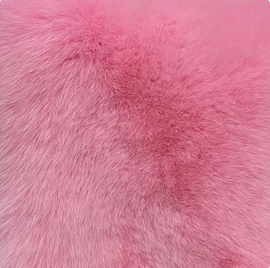 Women's Faux Fox Fur Stitching Long Sleeve Coats