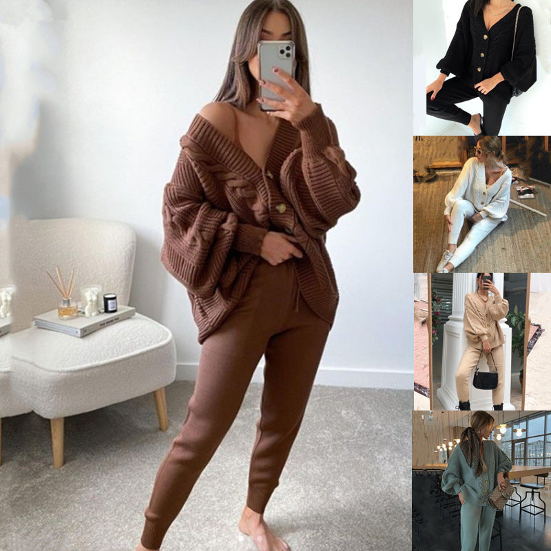 Women's Fashion Solid Color Slimming Long Sleeve Sweater