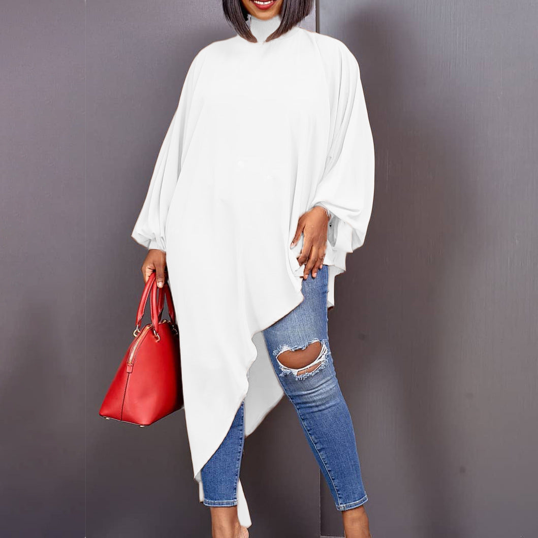 Women's Summer Chiffon Irregular Fashion Loose Dress