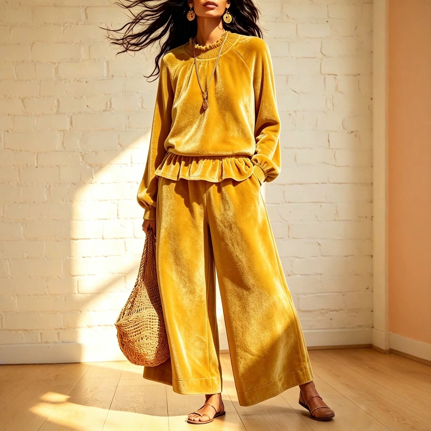 Classic Versatile Women's Wear Long-sleeved Commuter Fashion Casual Suit