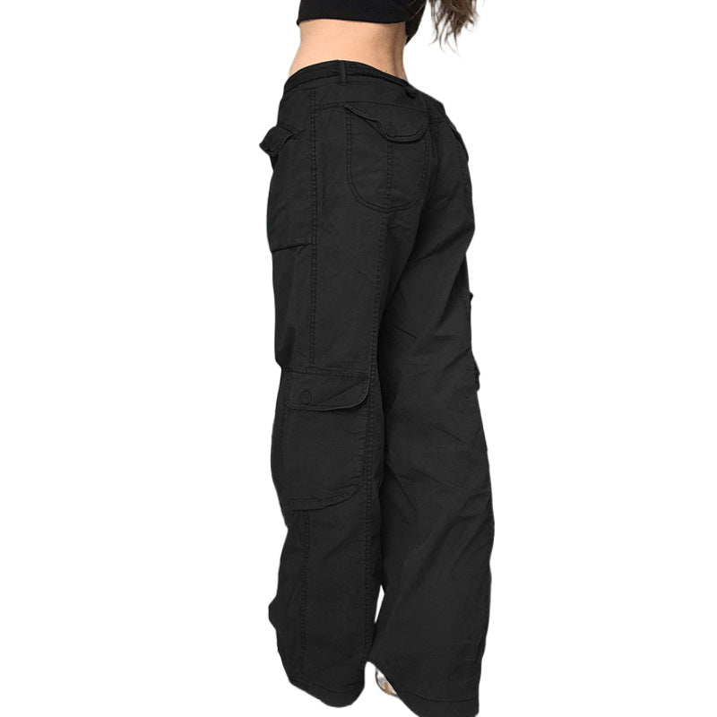 Women's Casual Street Loose Waistband High Waist Jeans