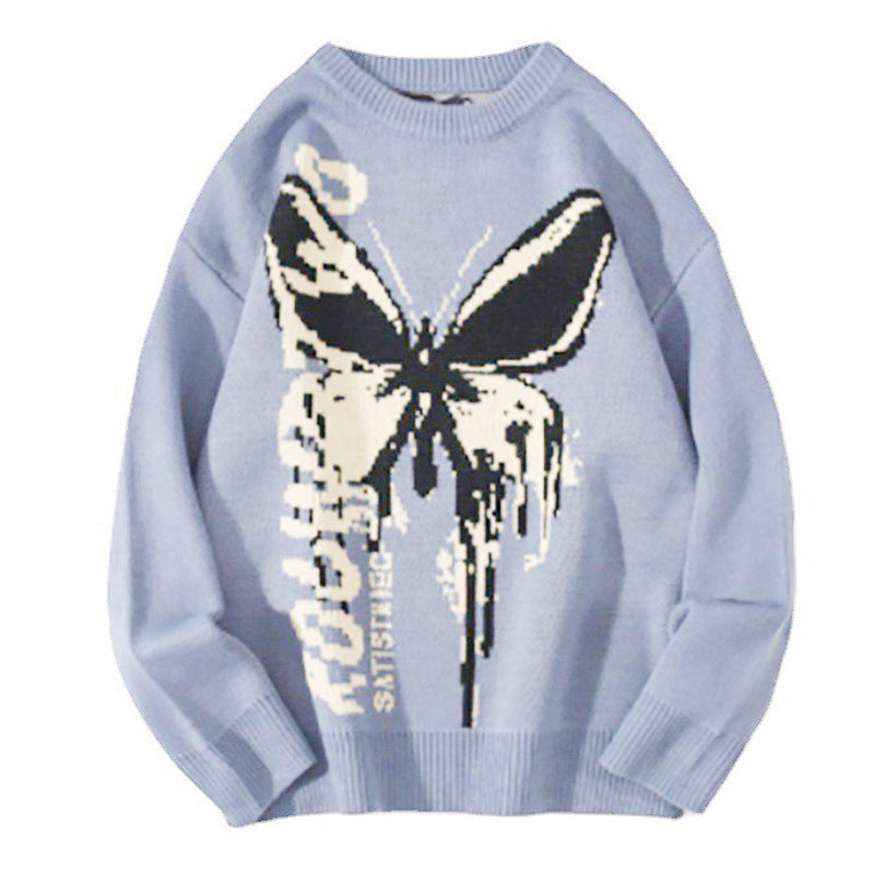 Women's & Men's & Source Two-dimensional Hip Hop Loose Sweaters