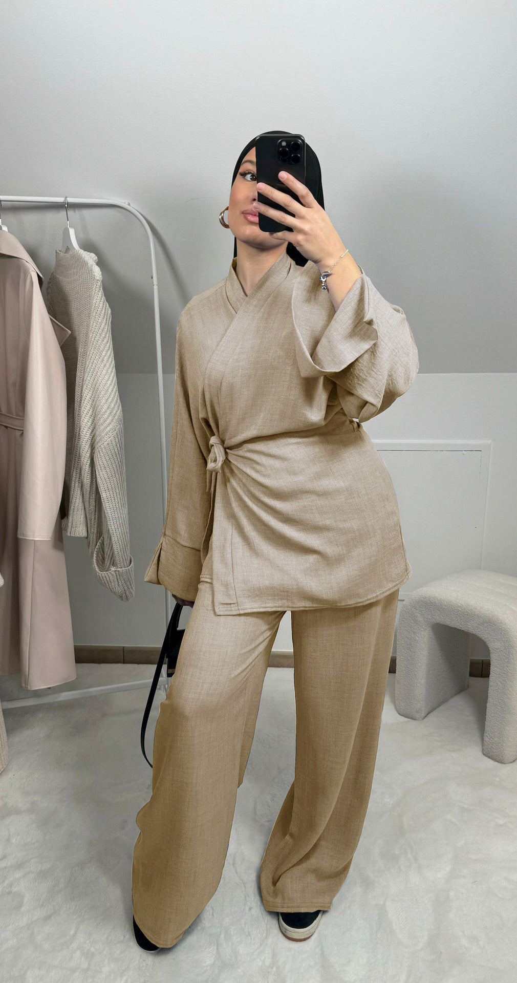 Casual Classic Unique Elegant Turkish Two-piece Suits