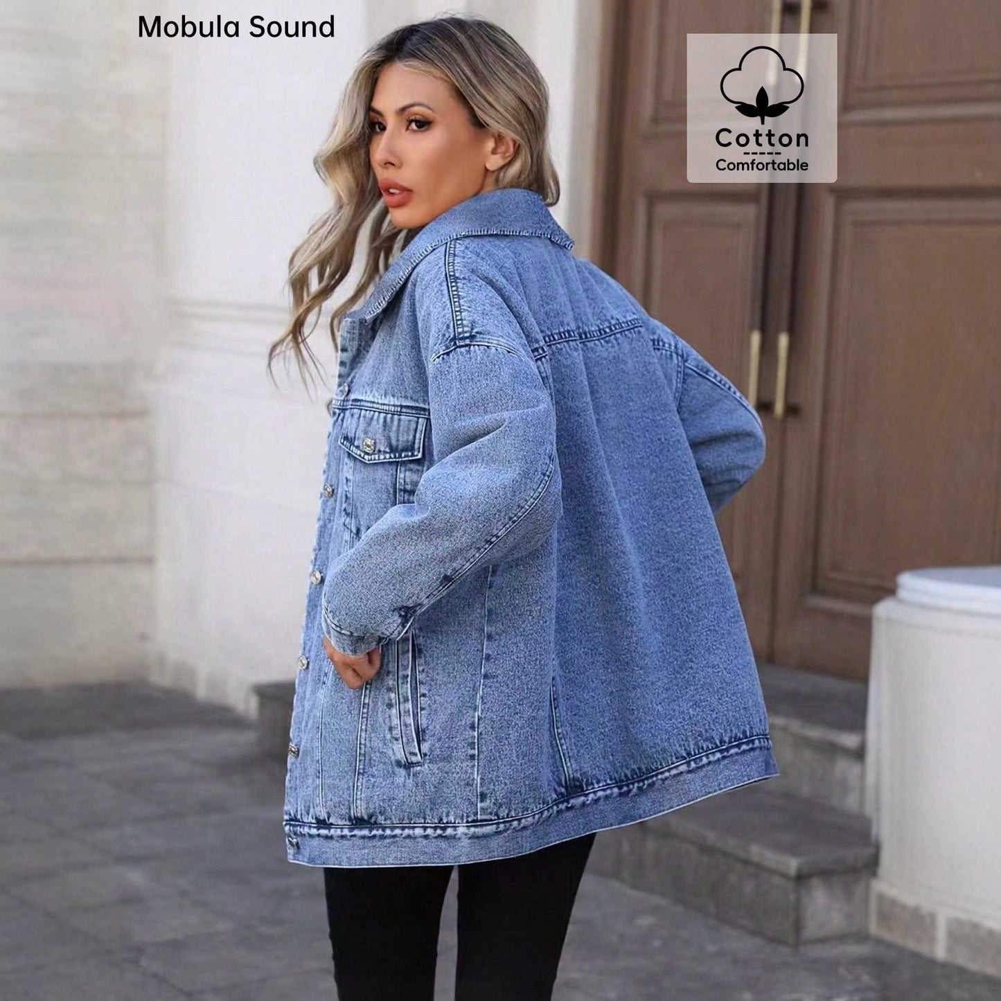 Women's New Loose Fashion Wear Denim Jackets