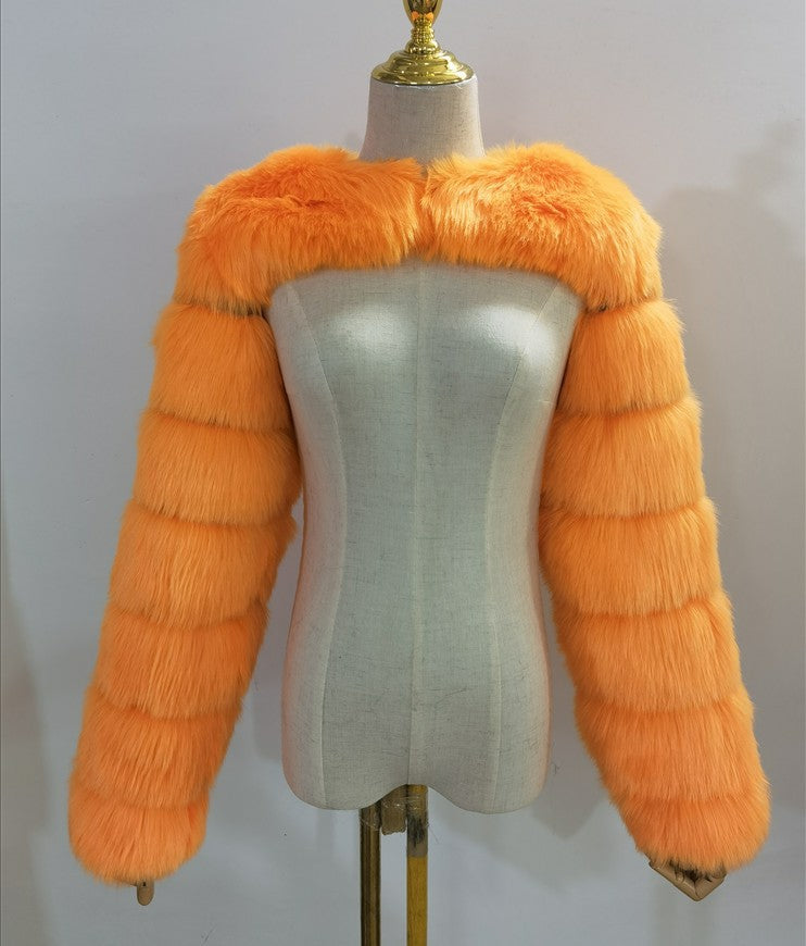 Women's Fur Shawl Super Fashion Wear Sexy Coats