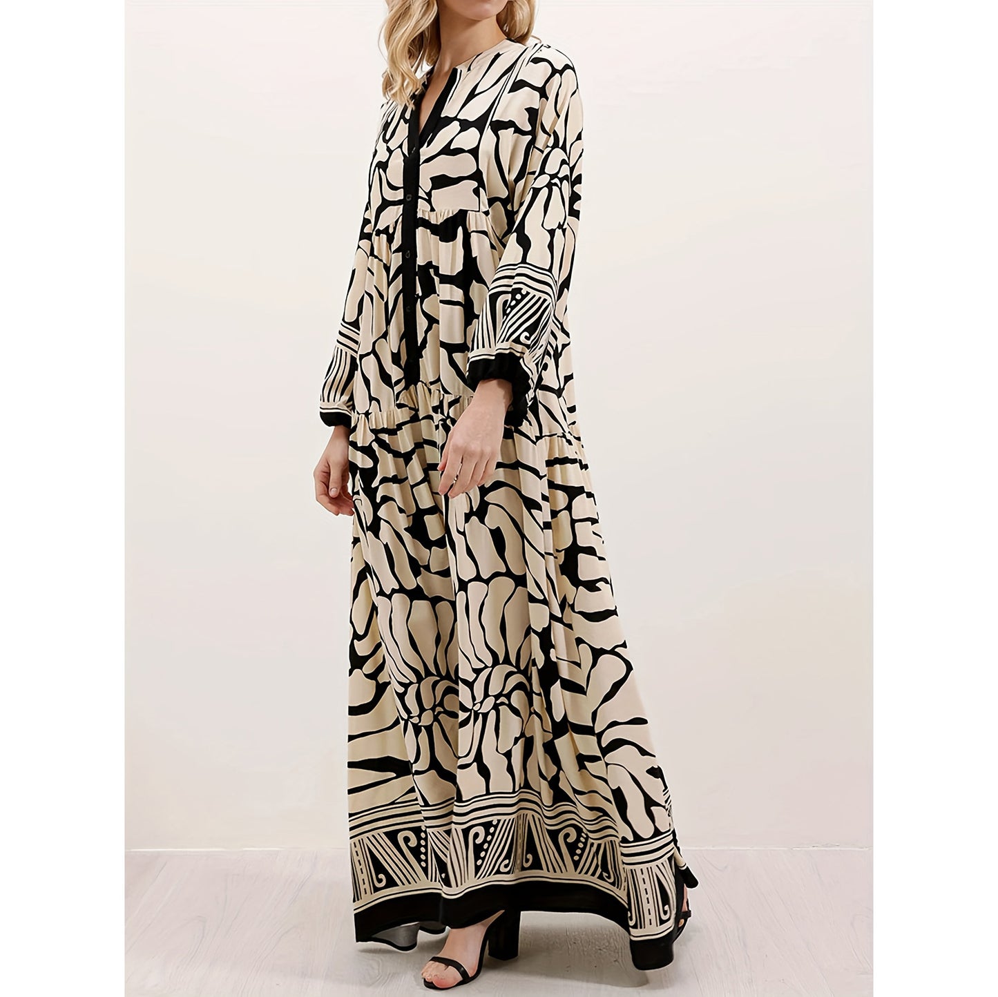 Elegant Graceful Noble Robe Soft Comfortable Design Dress