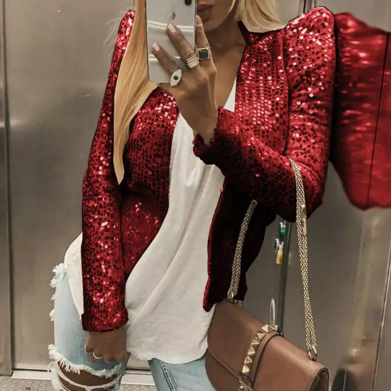 Fashion Sequin Color Matching Sequins Glitter Uniform