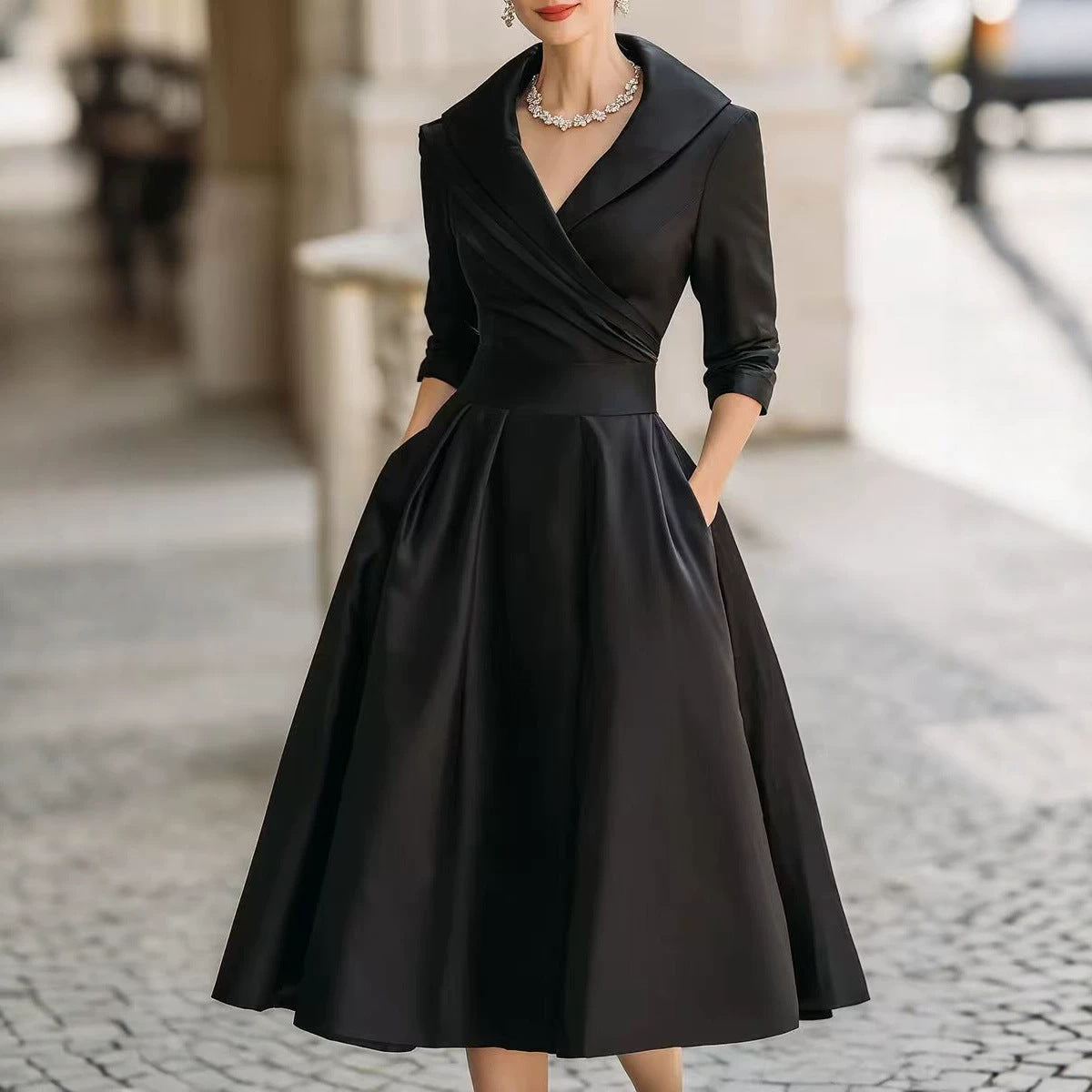 Women's Xi Elegant Formal Waist Slimming Dress