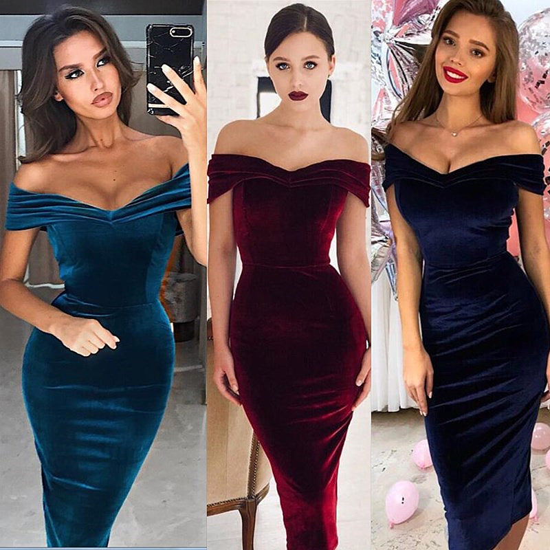 New Classy Elegant Women's Temperament Commute Dress
