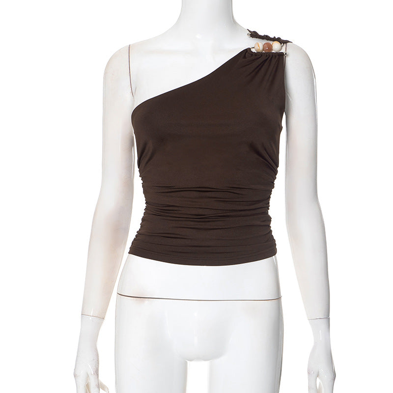 Women's Charming Trendy Sexy Cropped T-shirt Blouses