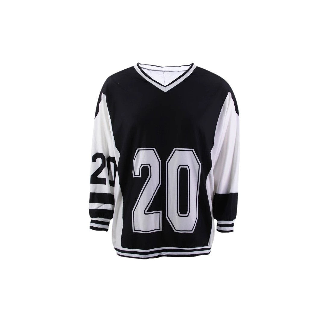 Women's Loose Digital Street Hot Casual Long Sweaters