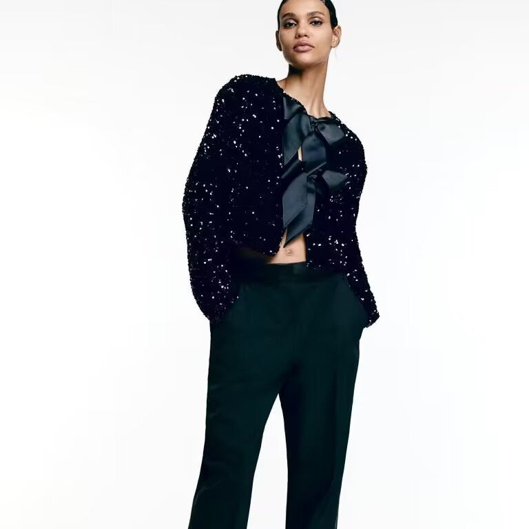 Women's Round Neck Long Sleeve Loose Sexy Dresses