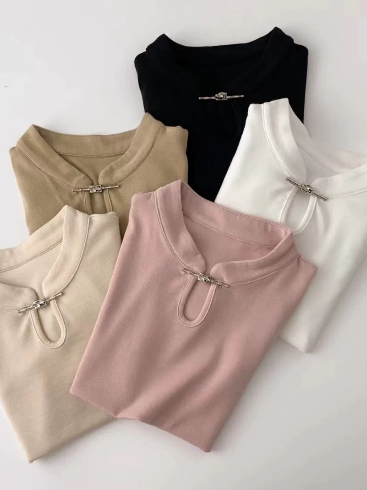 Italian Chinese Style Mandarin Collar Sleeve Dresses