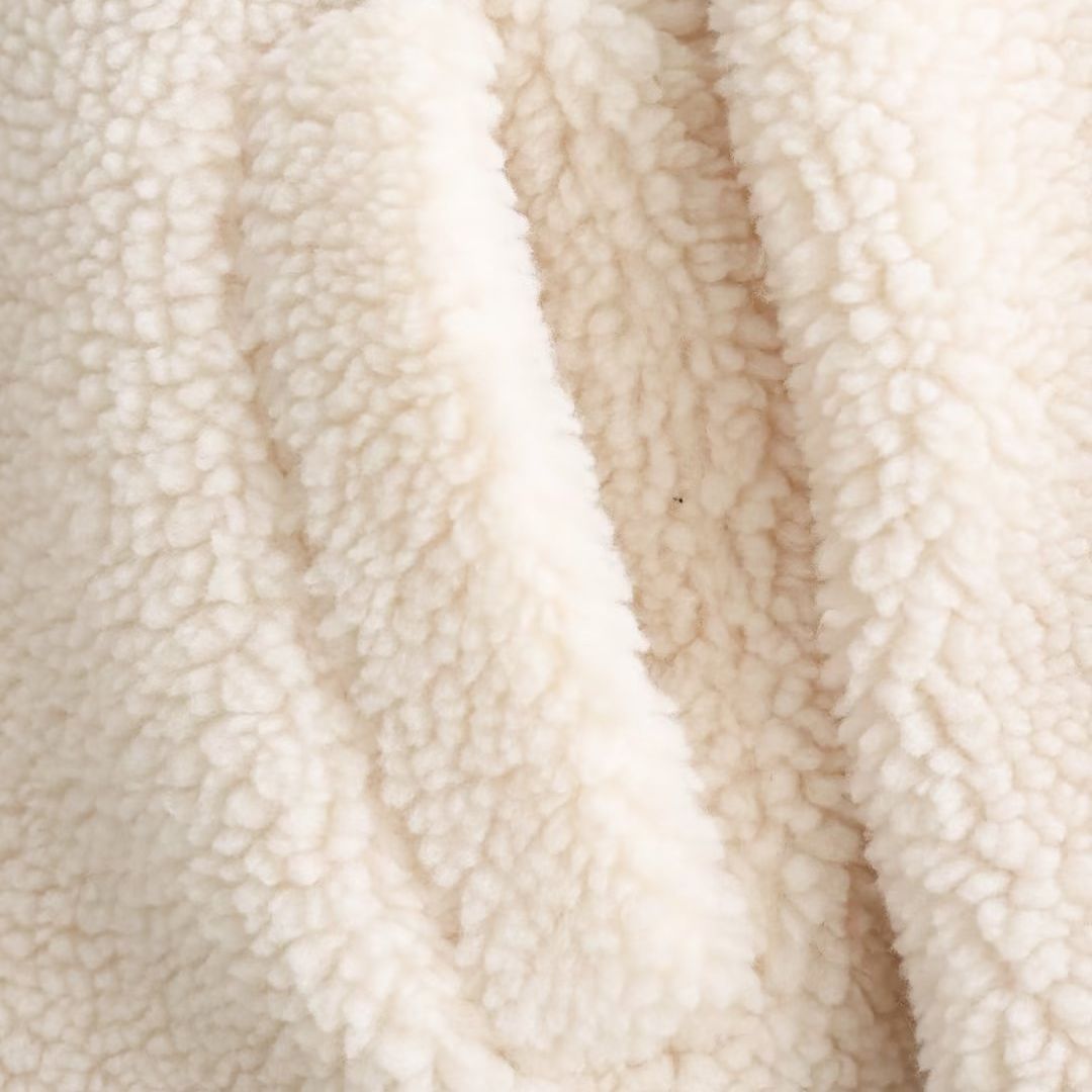 Women's Fur Integrated Lamb Effect For Jackets