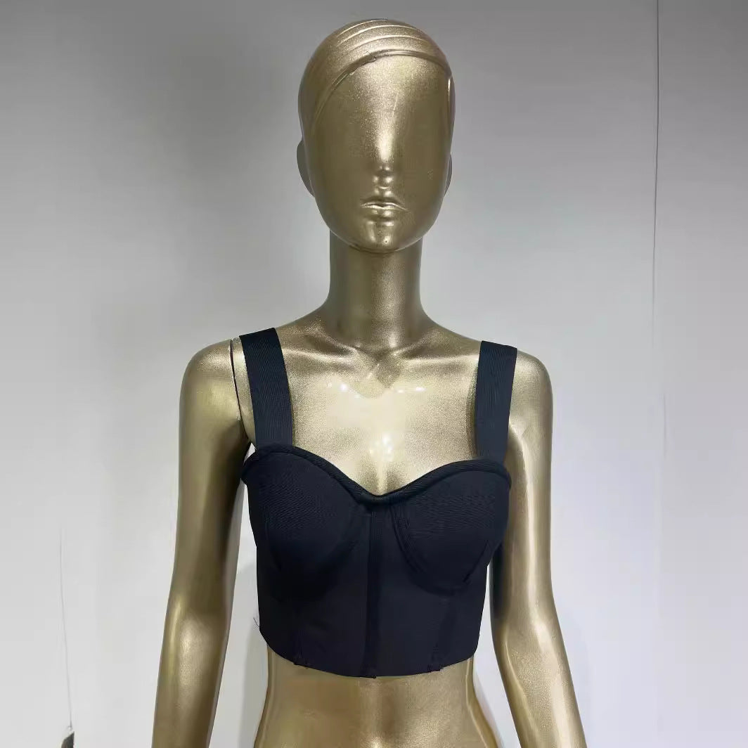 Charming Summer Bandage Fashion High Street Tops