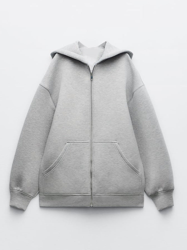 Women's & Men's & High Street Loose Casual Hooded Coats
