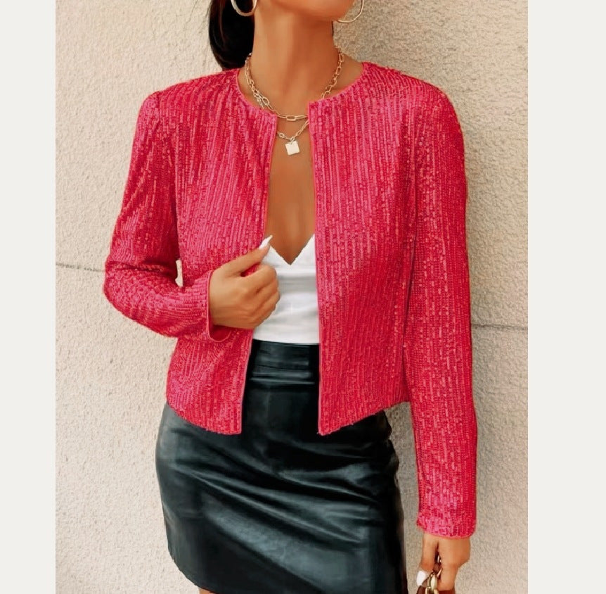 Fashion Sequin Color Matching Sequins Glitter Uniform