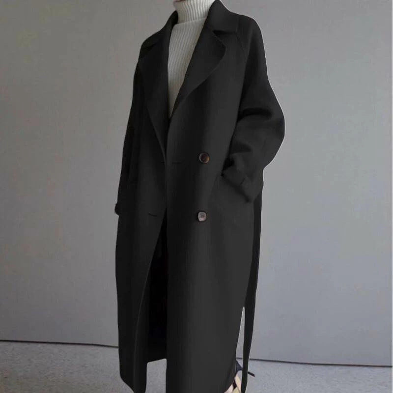 Women's Overcoat For Korean Style Long Fashion Coats