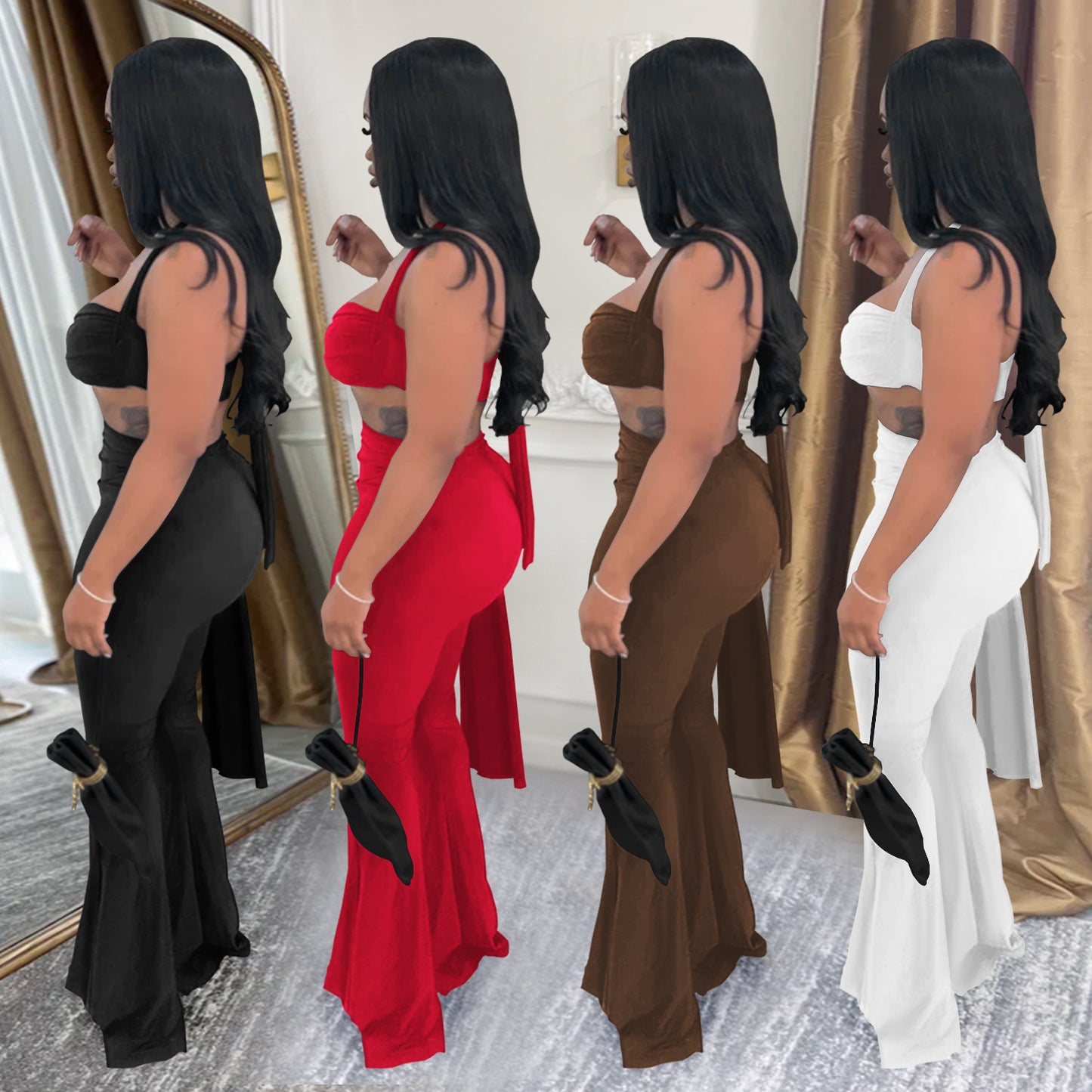 Women's Fashion Wear Sexy Summer Tube Strap Suits