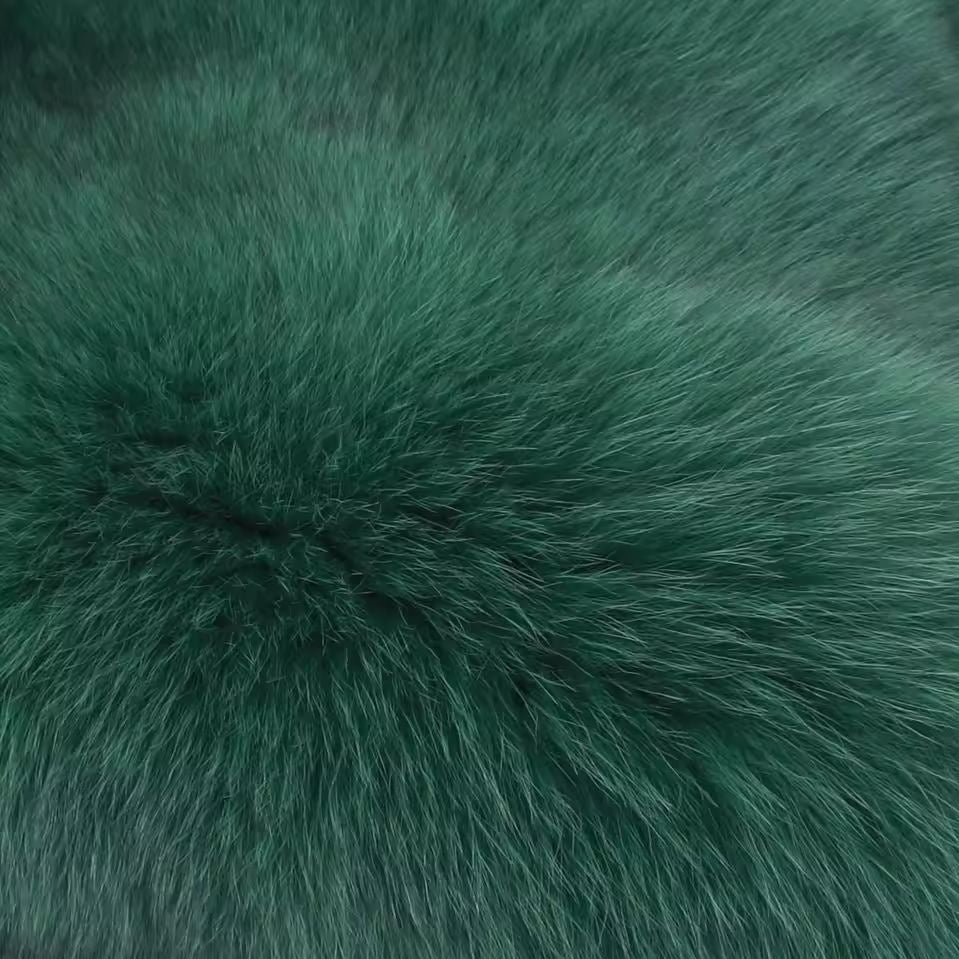 Fur Imitation Fox Warm Lapel Winter Coats