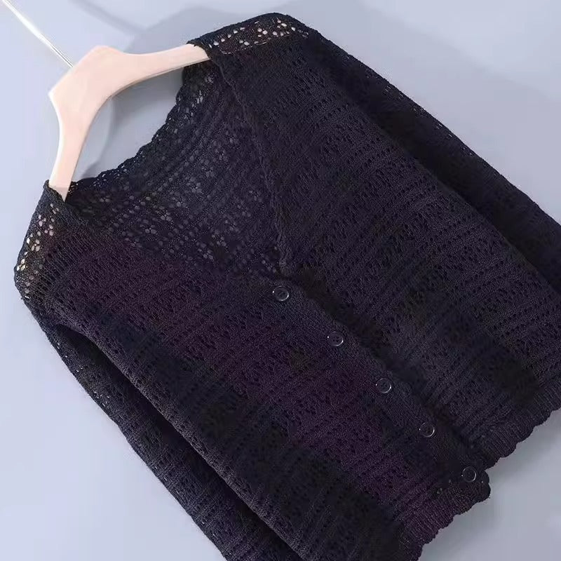 Women's Shawl Outer Matching Halter Air Conditioning Shirt Skirts