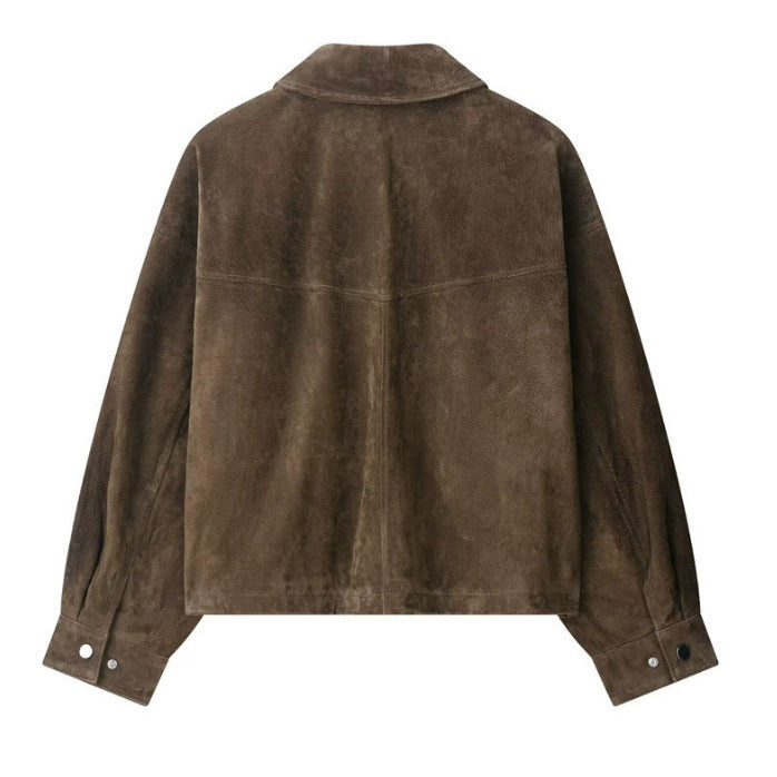 Women's Creative Fashion Pocket Decoration Pilot Jackets