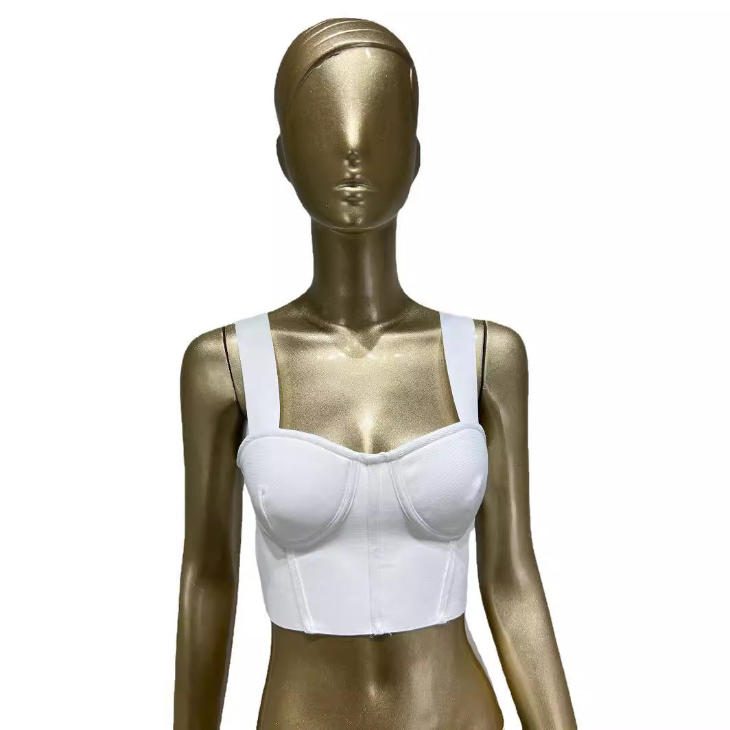 Charming Summer Bandage Fashion High Street Tops