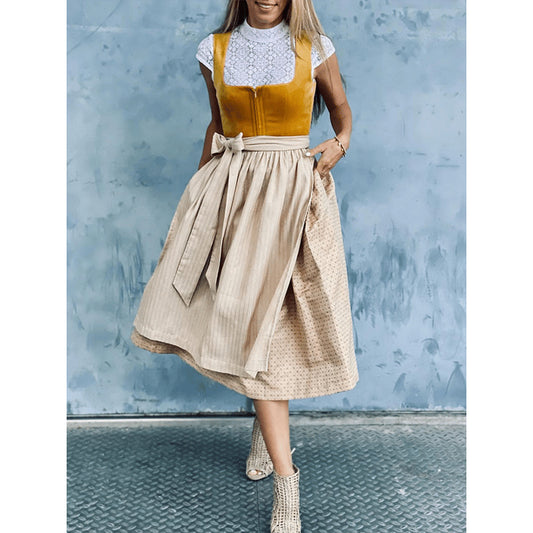 Women's Vintage Beer For Oktoberfest In Germany Dress