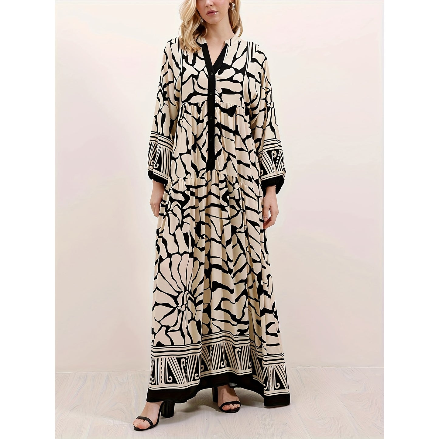 Elegant Graceful Noble Robe Soft Comfortable Design Dress