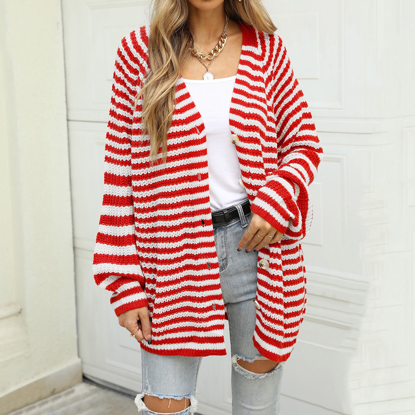 Women's Autumn Street Hipster Regular Turtleneck Loose Pullover Sweaters