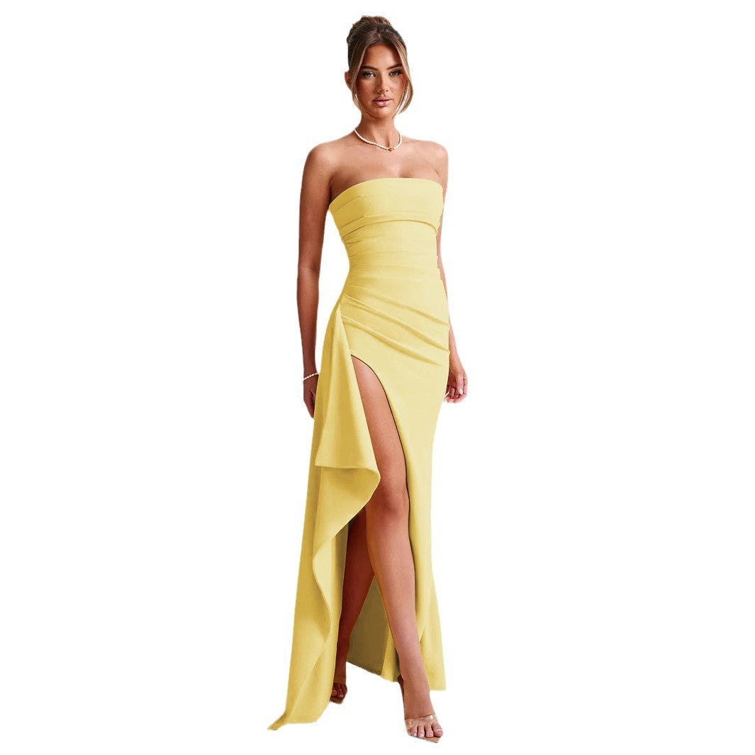 Women's Tube Light Luxury High-grade Hip Long Skirts