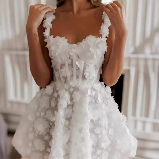 Wearable High Sense Lace Temperament Veil Tops