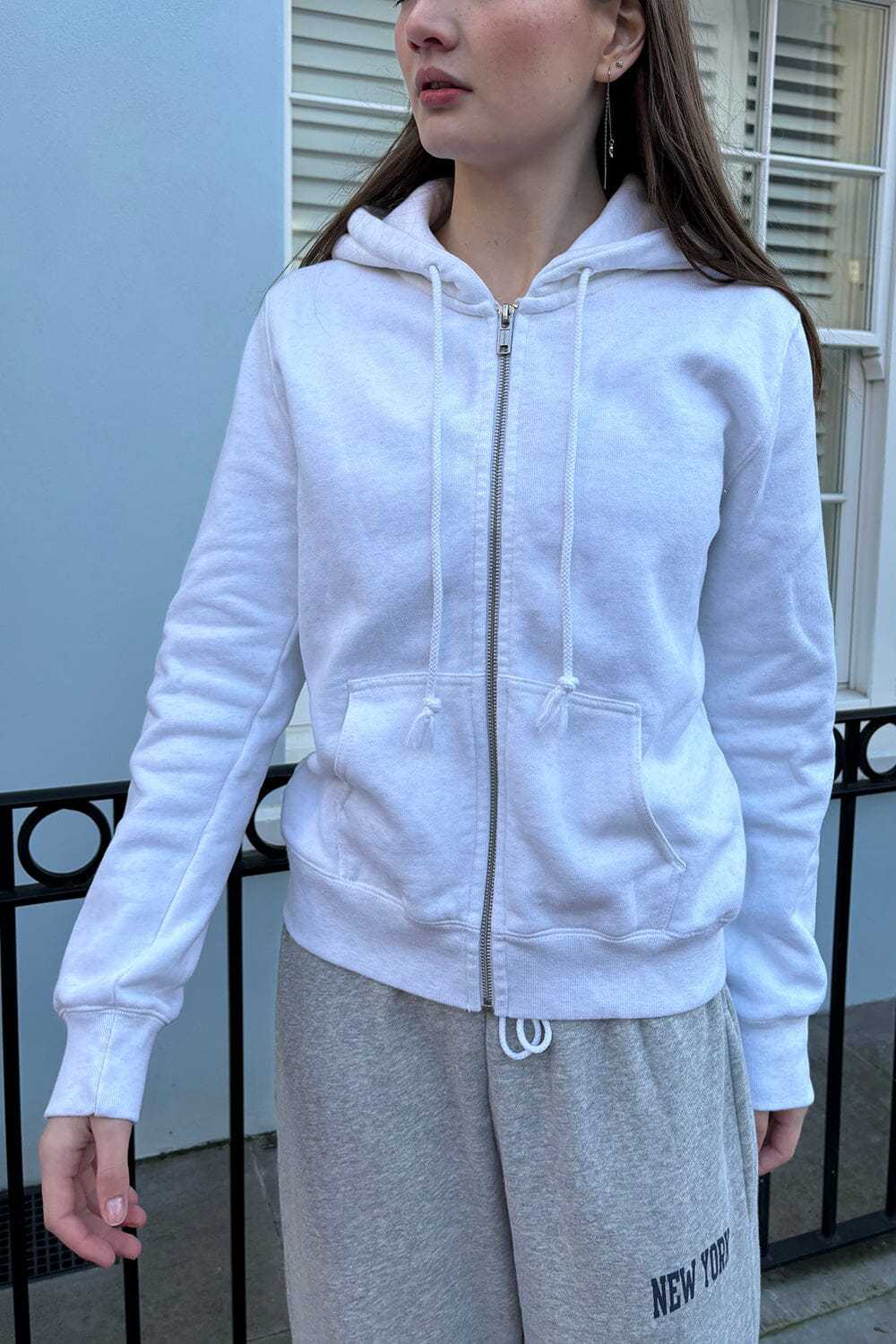 Women's With Zip Autumn Loose Trendy Hooded Long Sleeve Cardigans