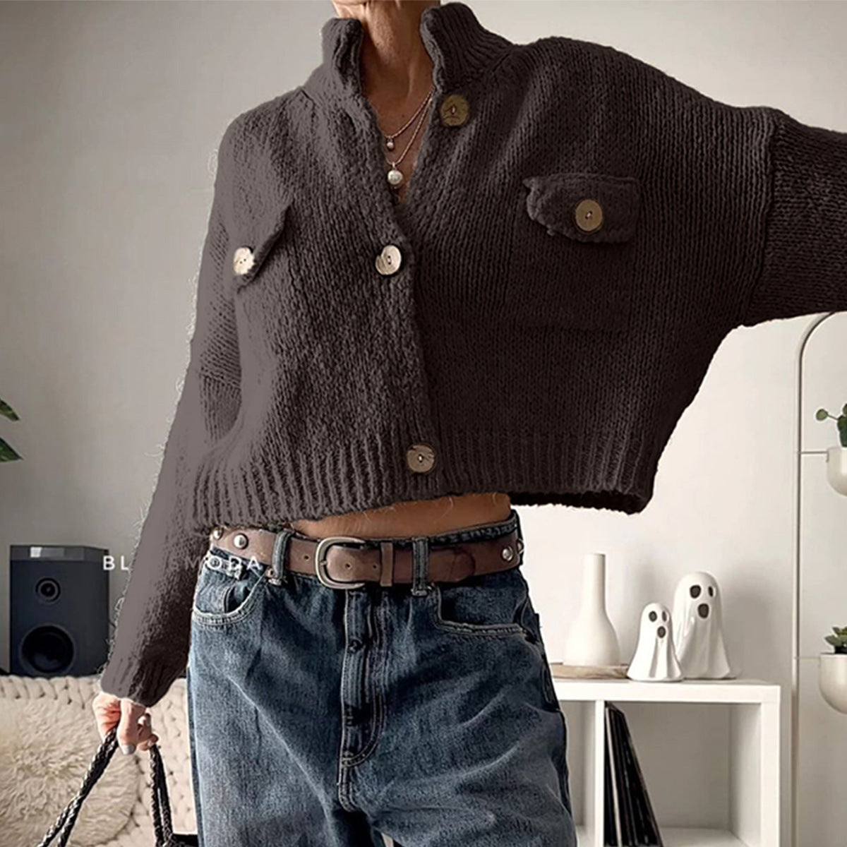 Women's Innovative Casual Woolen Long Sleeve Sweaters