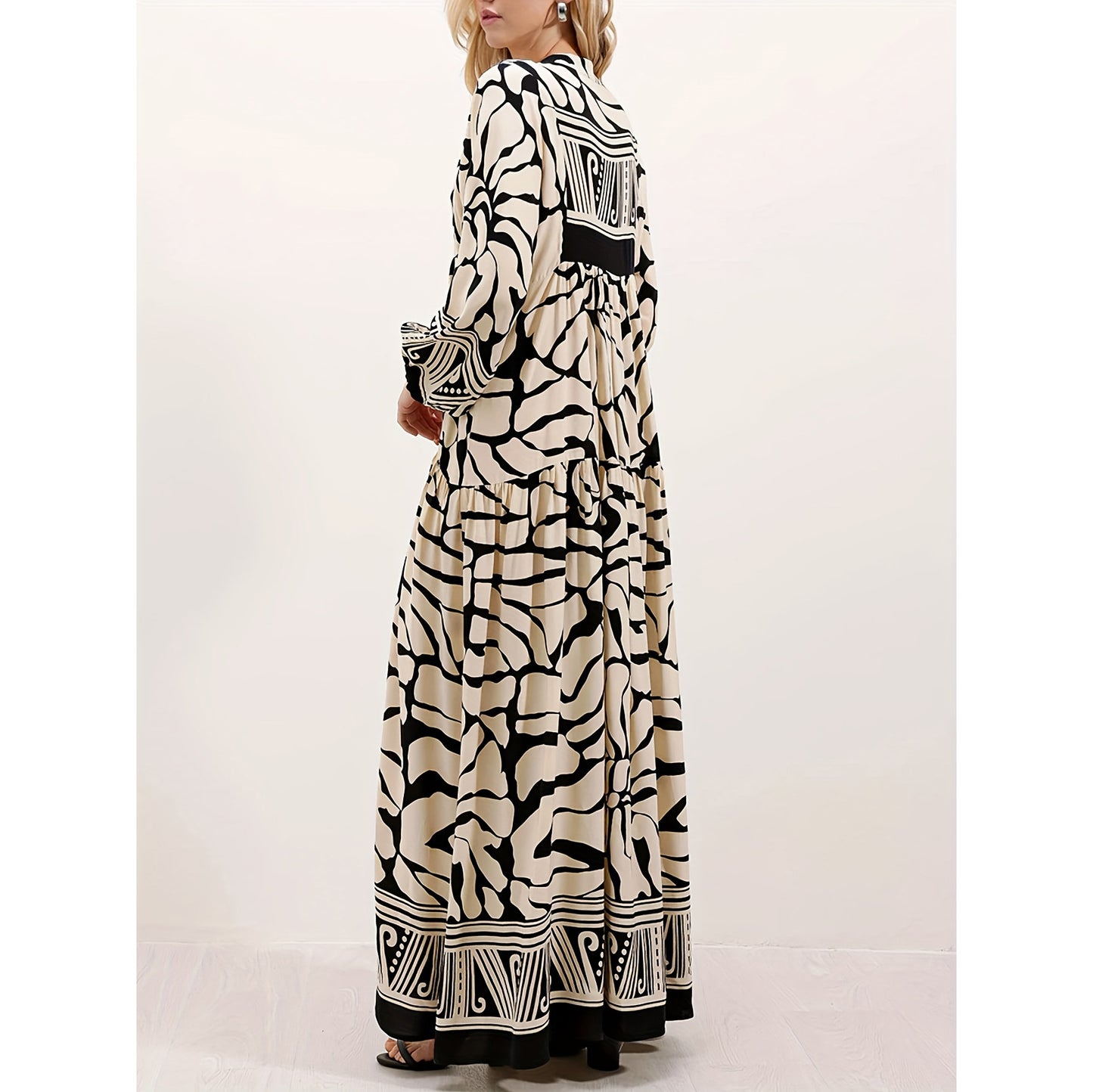 Elegant Graceful Noble Robe Soft Comfortable Design Dress