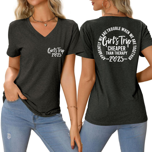 Women's Casual Versatile Sleeve Fashion T-shirt Blouses
