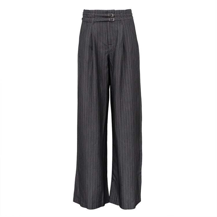 Women's Casual Fashion Commuter Versatile Design High Waist Pants