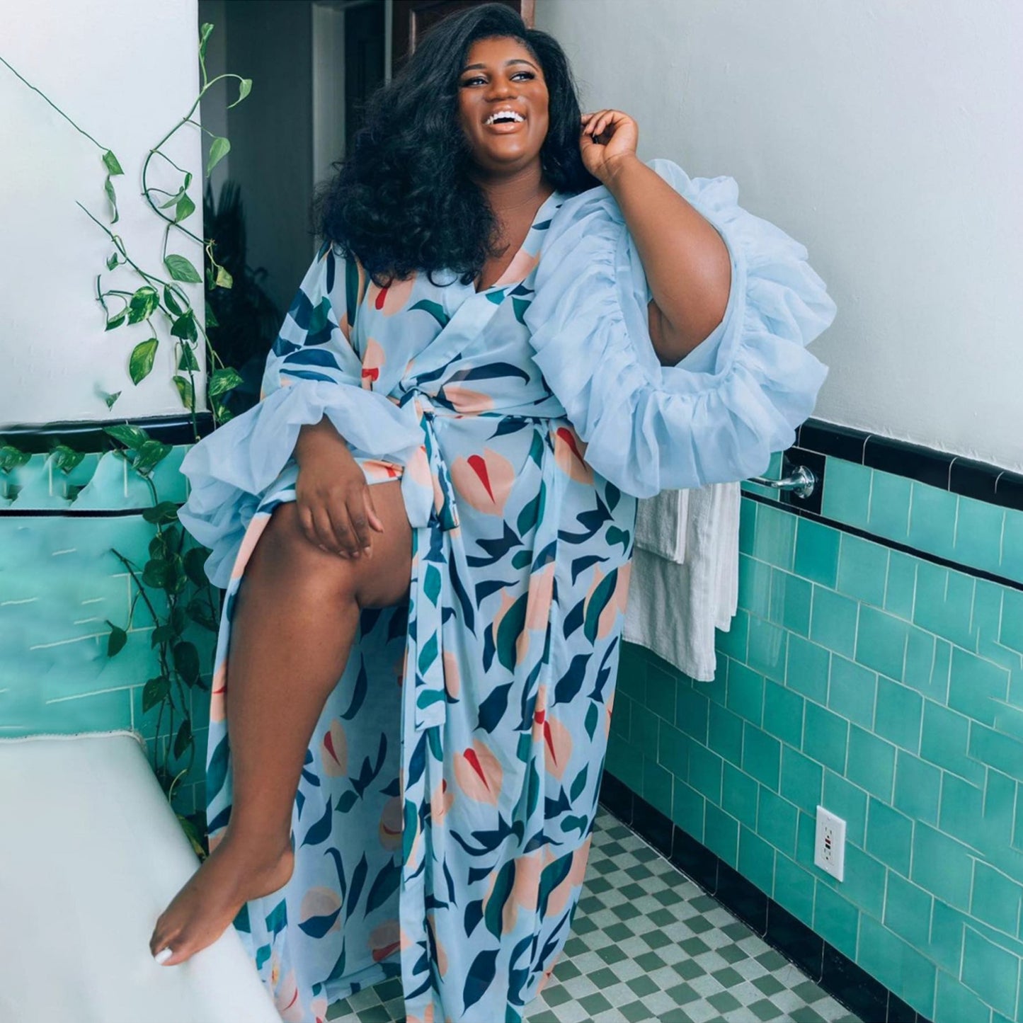 Women's Russian Seaside Holiday Sun Protection Shirt Coats