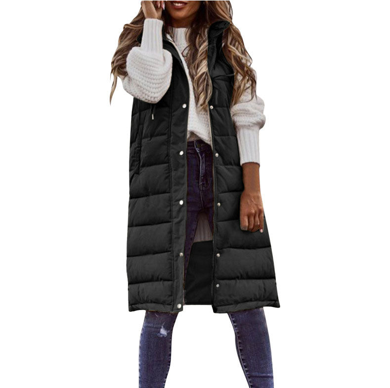 Women's Casual Elegant Light Quilted Cotton Mid-length Coats
